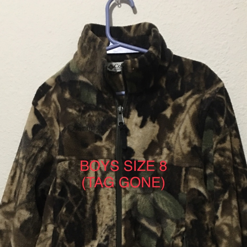 Colombia Fleece Jacket Boys size 8 (no tag)